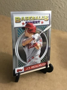 2020 Topps Baseball's Finest Flashback J.T. Realmuto #193!  - Picture 1 of 2