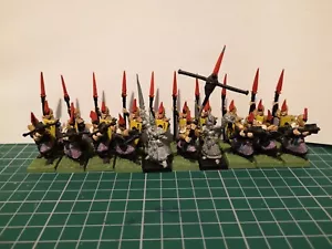 WARHAMMER FANTASY DARK ELF SPEARMEN/CROSSBOWMEN REGIMENT OF 20 - Picture 1 of 24