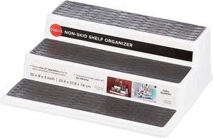 Copco 3-Tier Spice Rack Organizer for Cabinet or Pantry, 10-Inch Non-Skid Tiered - Picture 1 of 5