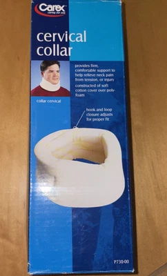 Carex Cervical Collar Neck Pain Relief - Provides Firm Comfort - Image 1 of 4