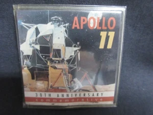 Apollo 11 30th Anniversary Commemorative Moon Landing Metal Medallion w COA #20 - Bild 1 von 18