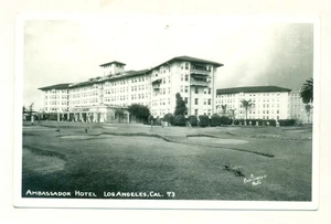 RPPC Ambassador Hotel, Los Angeles, Cal VTG Postcard TM2. - Picture 1 of 2