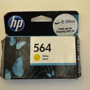 Hp #564 Yellow Ink Cartridge Expired - Picture 1 of 3