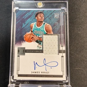 2023-24 Panini Impeccable James Nnaji Rookie jersey RJA Auto /99 A2 - Picture 1 of 3