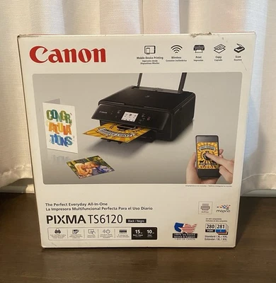 Canon Pixma TS 6120 3" Inkjet Multifunction Printer 2229C002 (Brand New Sealed) - Image 1 of 4