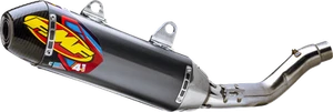 FMF 042403 Factory 4.1 RCT Slip-On Muffler - Stainless Steel - Carbon Fiber Cap - Picture 1 of 1