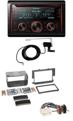Pioneer 2DIN MP3 DAB USB CD Bluetooth Autoradio für Mitsubishi Colt 2004-2009 - Bild 1 von 4