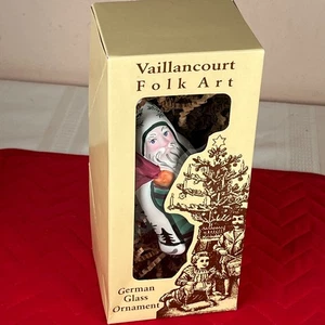 1997 Vaillancourt Scherenschnitte OR 561 German Glass Christmas Ornament New - Picture 1 of 3