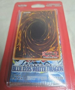 Konami Yu Gi Oh Legend of Blue Eyes White Dragon Booster Blister 2 Packs + Bonus - Bild 1 von 3