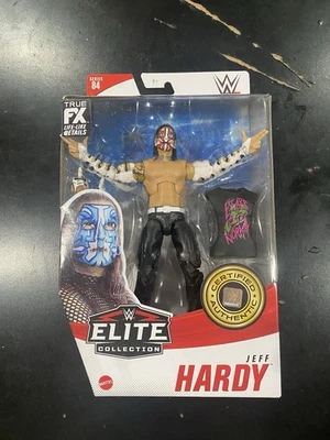 2021 WWE Elite Collection Series 84 Figure: JEFF HARDY (Red Face, CHASE VARIANT) - Image 1 of 2