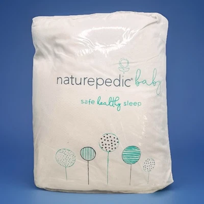 ¡NUEVO! Almohadilla para colchón de cuna orgánica Naturepedic impermeable nueva con etiquetas ¡Envío GRATIS! Foto 1 de 4