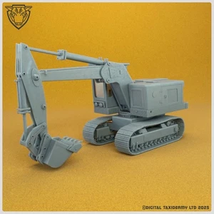 JCB 7 - Excavator - for model railway & collectibles vintage british model kit - Picture 1 of 35