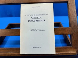 A Tentative Bibliography of Geniza Documents- Shaul Shaked, 1964 - Foto 1 di 5