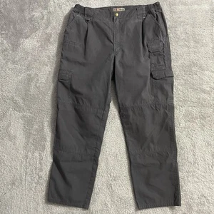 Pantalones de Carga Tácticos 5.11 Para Hombre Talla 40x32 Gris Ripstop Doble Rodilla Multi Bolsillos - Imagen 1 de 8