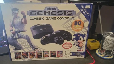 Mini consola Sega Genesis AtGames - 2 mandos + 80 juegos precargados Foto 1 de 4