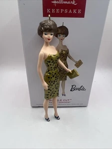 Bubble Cut Barbie Christmas Hallmark Keepsake Ornament New In Box - Picture 1 of 21