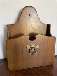 Correo/servilleta de madera de colección años 70 - Imagen 1 de 9