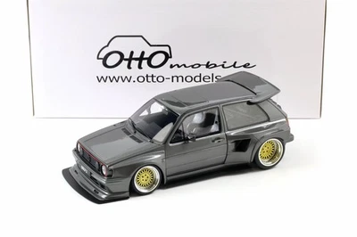 1:18 OTTO mobile OT476 VW Golf II 2 Gti By Kyzyl Saleem Ascot Grigio Metallico - Immagine 1 di 4