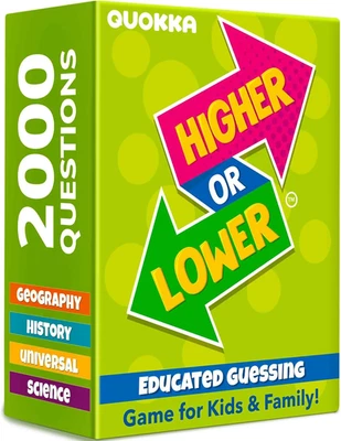 Trivia Board Games for Kids and Adults V2.0 - Family Night Board Game Cards 4Xse - Image 1 of 4