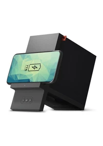 Sharper image wireless charging speaker dock new Q1 - Photo 1 sur 7