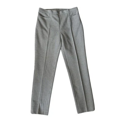 Pantalón Akris Punto blanco y negro pata de gallo pull on pliegue talla 6 Foto 1 de 4