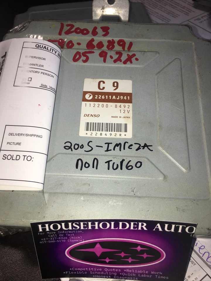 Subaru Impreza 2005 o Saab 9-2x sin turbo ecu Foto 1 de 1