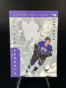 1999 ITG Be A Player Pavel Bure In The Numbers Game Worn Patch #I-19 - Picture 1 of 3