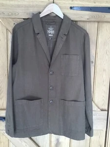 Mens Tollgate Tan Brown Cotton Seasalt Jacket Size S - Picture 1 of 7
