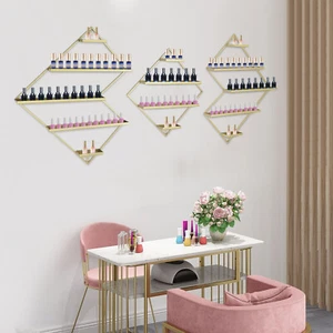 Estante de almacenamiento de esmalte de uñas organizador de estante de exhibición para esmalte de uñas/pegatinas de uñas - Imagen 1 de 17