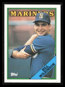 Bill Wilkinson 1988 Topps #376  Seattle Mariners