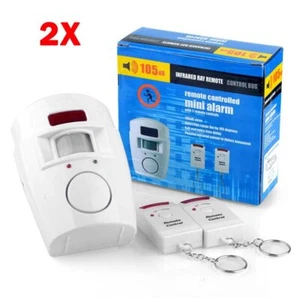 Home Security System Wireless IR Infrared Motion Sensor Alarm Detector 105dB - Picture 1 of 11