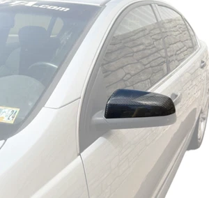 08-09 Pontiac G8 14-17 Chevy SS Carbon Fiber Outside Mirror Caps Covers PAIR! - Bild 1 von 6