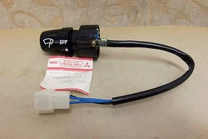 NOS OEM MITSUBISHI DODGE COLT LANCER GALANT WINDSCREEN WIPER SWITCH # MB056111 - Picture 1 of 4
