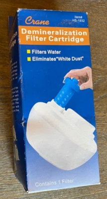 Crane Humidifier Demineralization Filter Replacement Cartridge HS-1932 NEW - Image 1 of 2