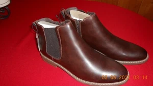 J. Ferrar Herren Stiefel Schuhe mit Reißverschlüssen Memory Foam Größe 10M - Bild 1 von 12