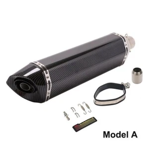 Exhaust Muffler Pipe Motorcycle Exhaust Muffler Pipe 51mm Fits For Harley - Picture 1 of 6