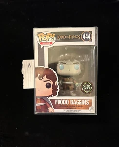 Funko POP! Lord of the Rings Frodo Baggins #444 Limited Glow Chase Edition A - Picture 1 of 12
