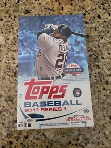 2013 Topps Series 1 Baseball Hobby Sealed Box - 1 Auto or Relic Per Box - Picture 1 of 1