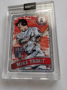 Mike Trout Topps Project 2020 Card 2011 Topps Update RC #100 By Blake Jamieson - Picture 1 of 3