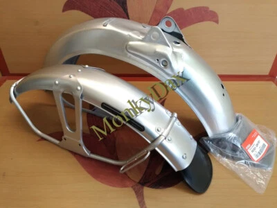 Guardabarros Honda CL50. Guardabarros delantero y trasero CD65 CD70 CD90 SS50 CD50 repro plateado Foto 1 de 4