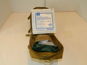 Compact Tactical First Aid Bag Tactical Molle Pouch with 3 Pockets Brown - Picture 1 of 11