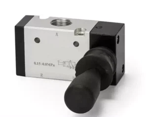 Pneumatik Ventil 3/2 Wege 1/8" 3/2 Wegeventil Handventil Joystick rastend - Bild 1 von 2