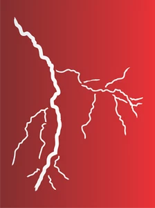 Lightening STENCIL 10" Bolt Strike Thunder Crack Custom Wild Nature Signs Joanie - Picture 1 of 7