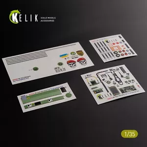Calcomanía 3D M142 HIMARS Interior y Calcomanía Clásica para Trompetero 1:35 KeliK K35023 - Imagen 1 de 10