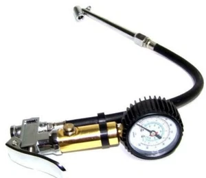 Pro Air Tire Inflator with Dial Gauge Dual Chuck Tire Ball Bike Inflator 220 PSI - Bild 1 von 2