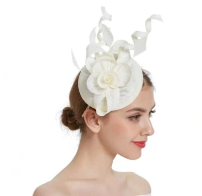 ¡Nuevo! ¡Sombrero Fascinator! ¡Perfecto para Derby, Polo o Carreras de Kentucky! ¡8 opciones de color! Foto 1 de 4