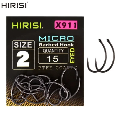 Hirisi High quality Curve shank hooks 15 pack FREE POSTAGE - Image 1 of 4