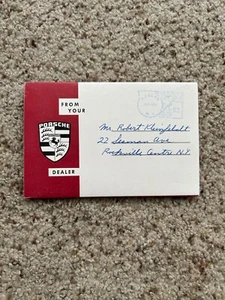 1961 Porsche 356-B color fold out dealership sales mailer. - Picture 1 of 7
