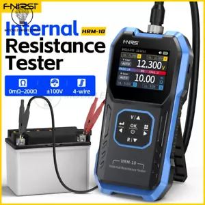 FNIRSI HRM-10 Internal Resistance Detector AC Lead Acid Lithium Battery Tester - Picture 1 of 20