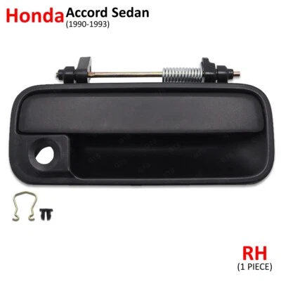 For Honda Accord Sedan 1990 - 93 Front Right Outside Outer Door Handle Foto 1 de 4